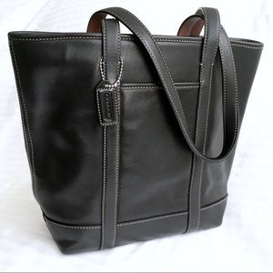 COACH Black Glove-Tanned Cowhide Leather Gallery